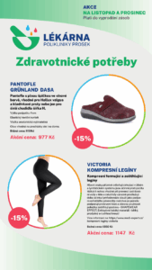 Zdravotnické potřeba - leták